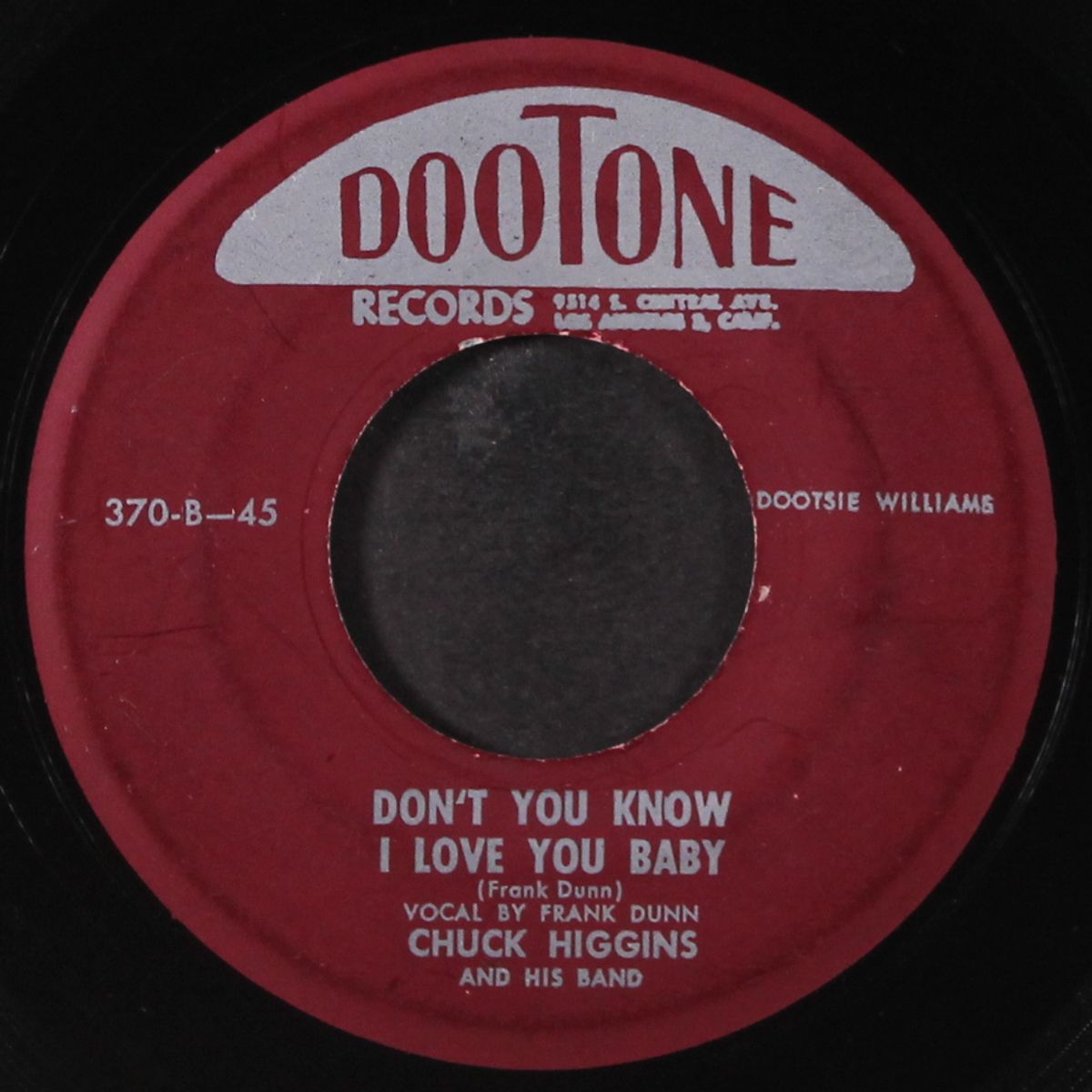 don't you know i love you baby / wet back hop by CHUCK HIGGINS