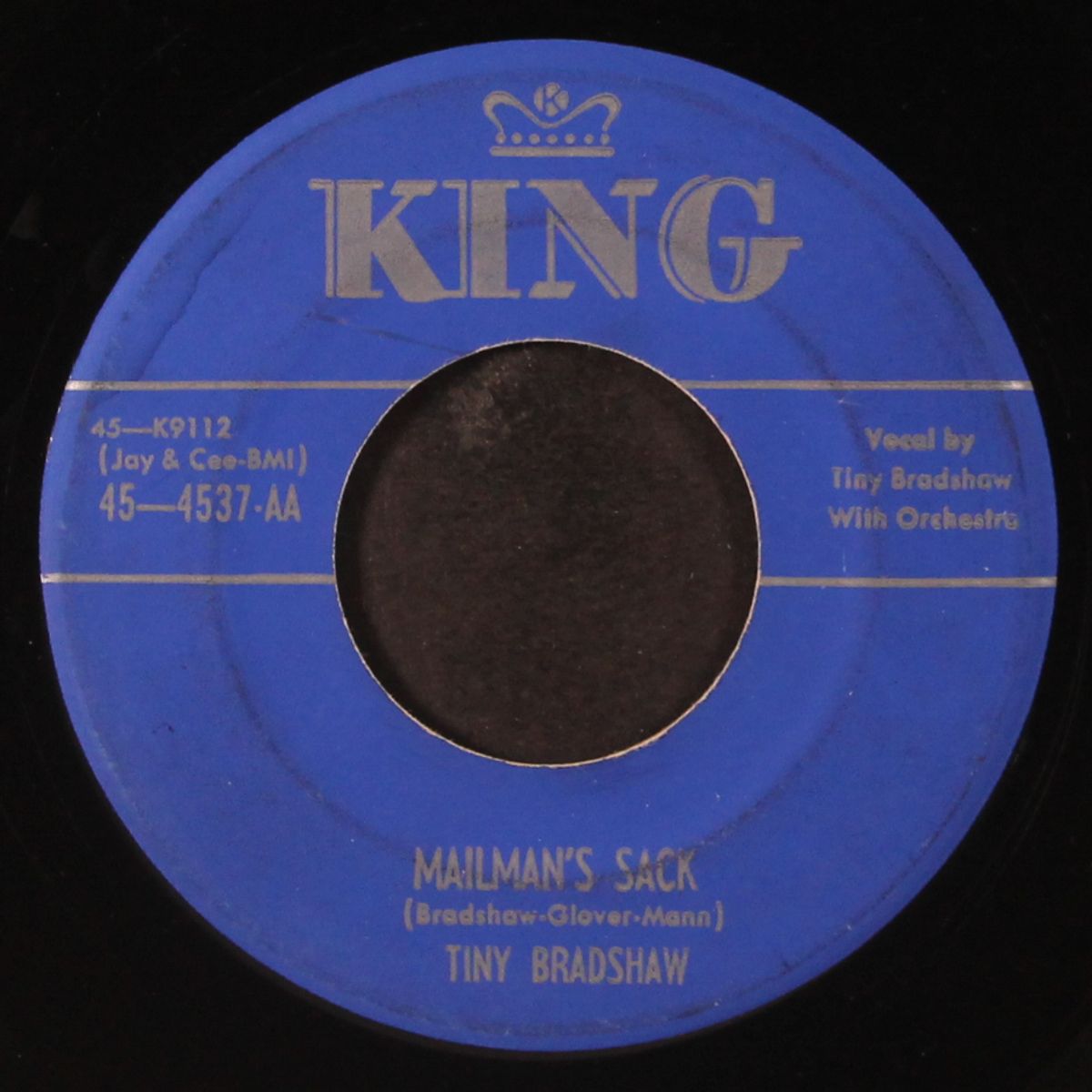 mailman's sack / newspaper boy blues by TINY BRADSHAW