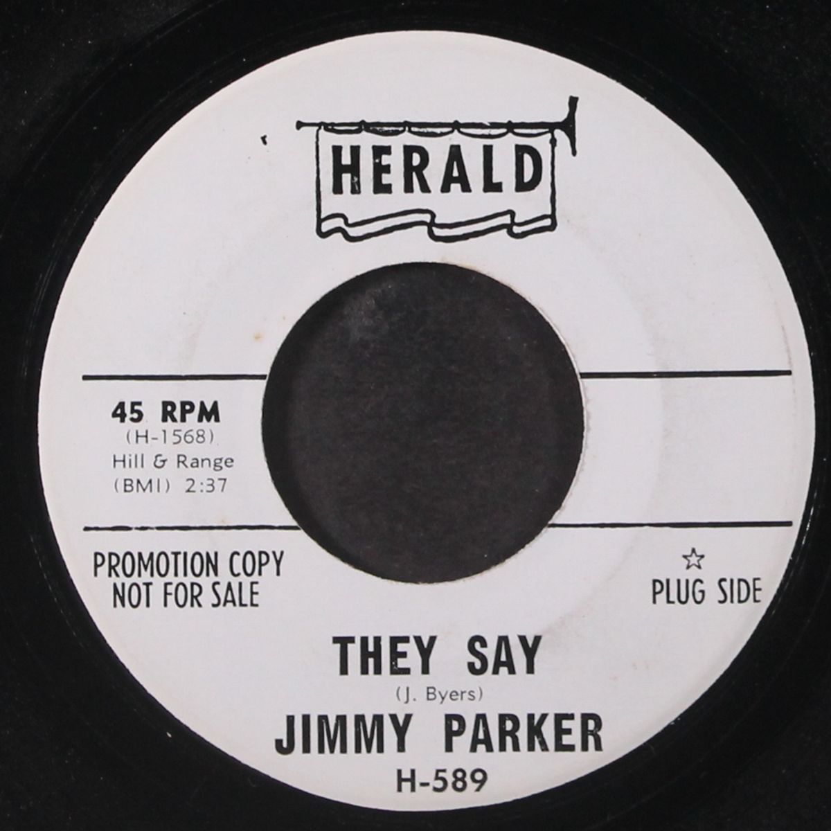 they say by JIMMY PARKER