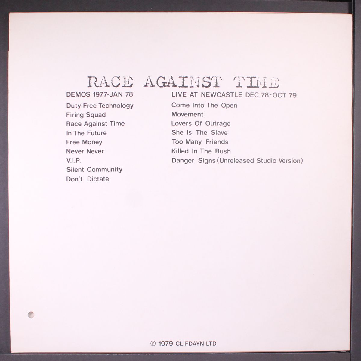 race against time by PENETRATION