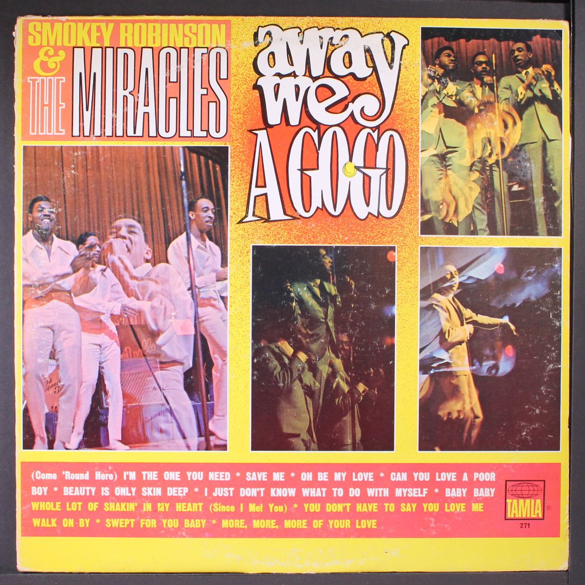 away we a go-go by SMOKEY ROBINSON & MIRACLES