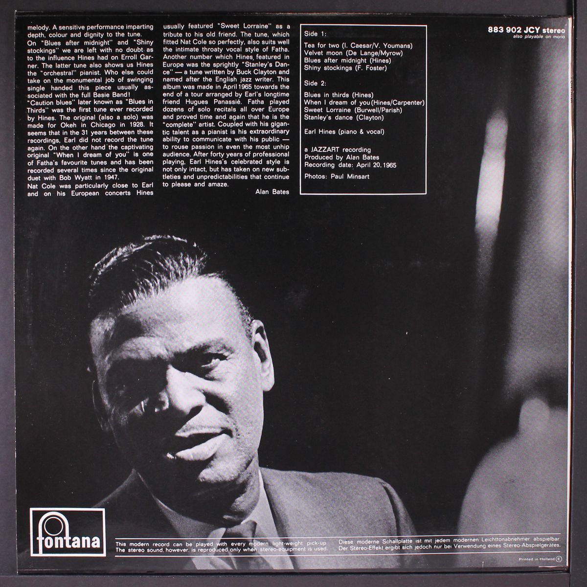 blues in thirds by EARL HINES