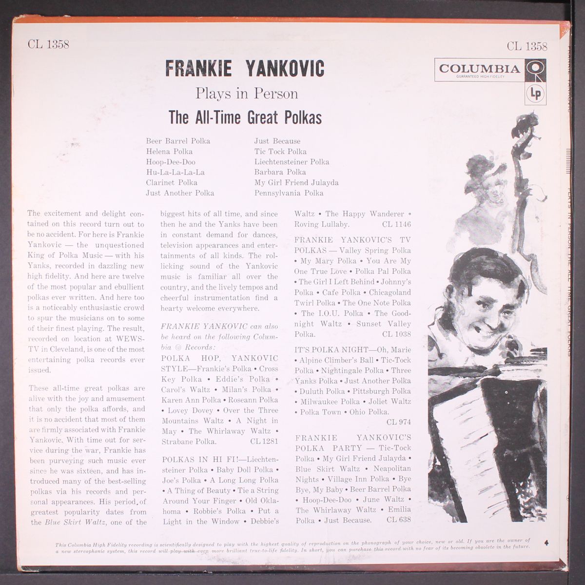 the all time great polkas by FRANKIE YANKOVIC