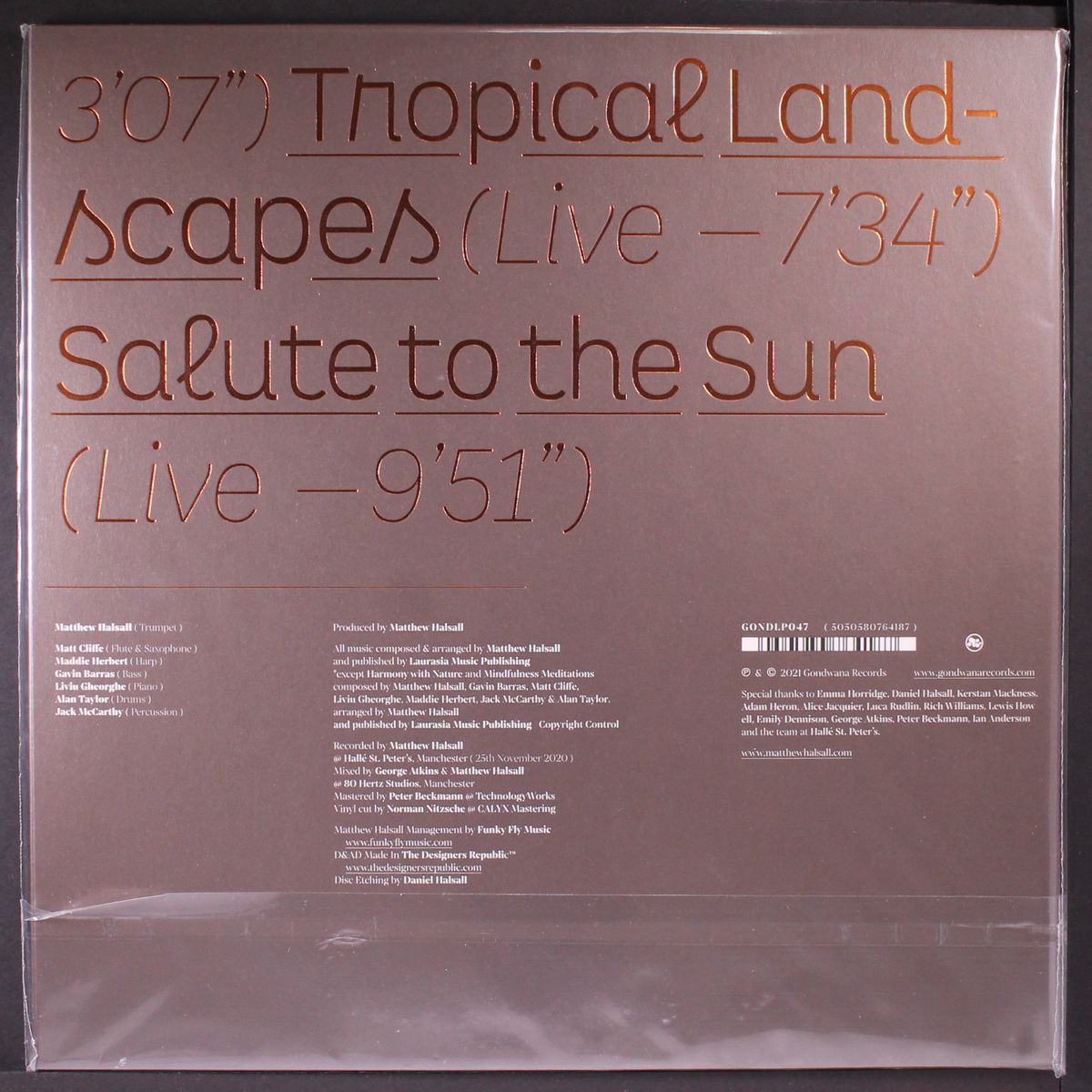 salute to the sun (live at hallé st. peter's) by MATTHEW HALSALL