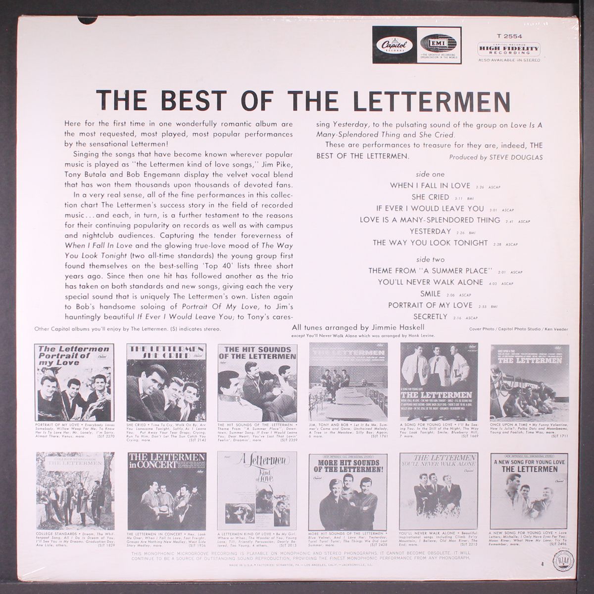 best of by LETTERMEN