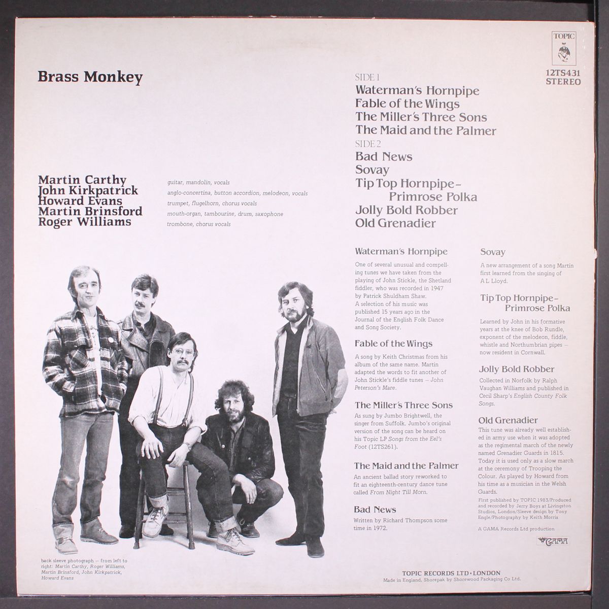 brass monkey by BRASS MONKEY