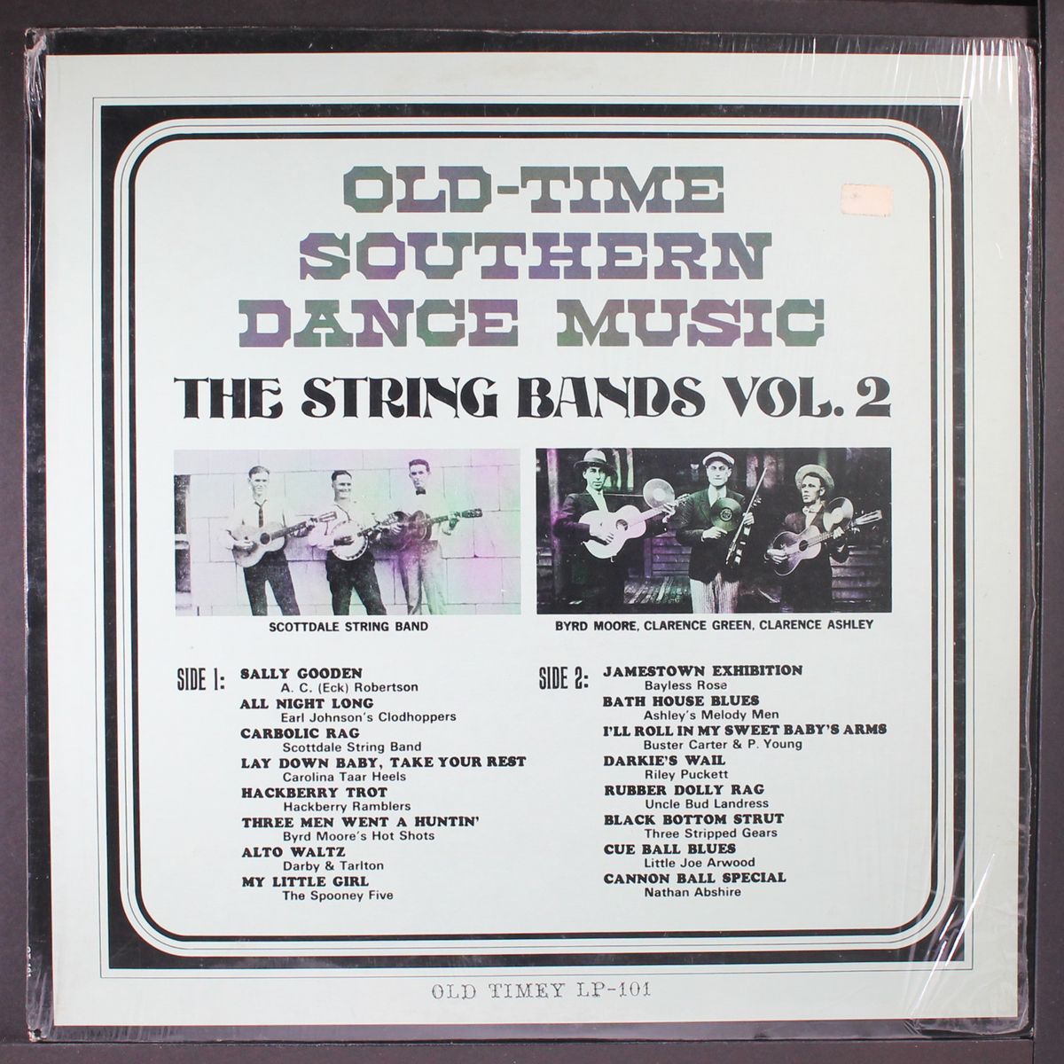 old-time southern dance music; the string bands, vol. 2 by VARIOUS