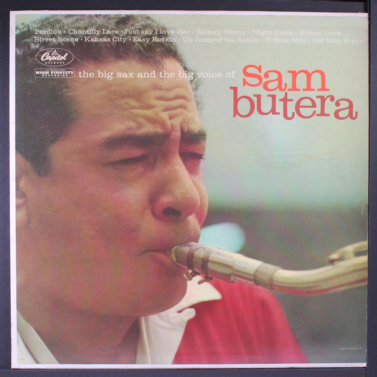 the big sax and the big voice of by SAM BUTERA