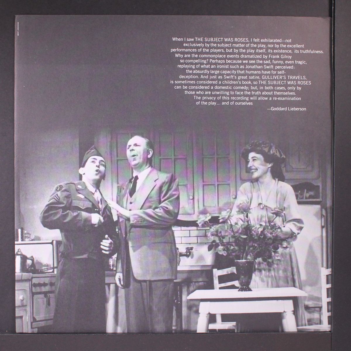 gilroy: the subject was roses by ORIGINAL CAST