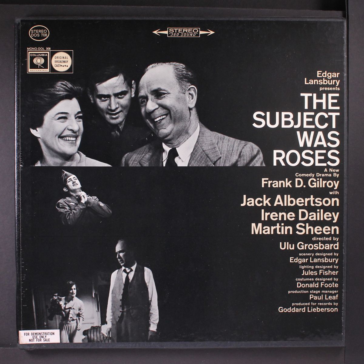 gilroy: the subject was roses by ORIGINAL CAST