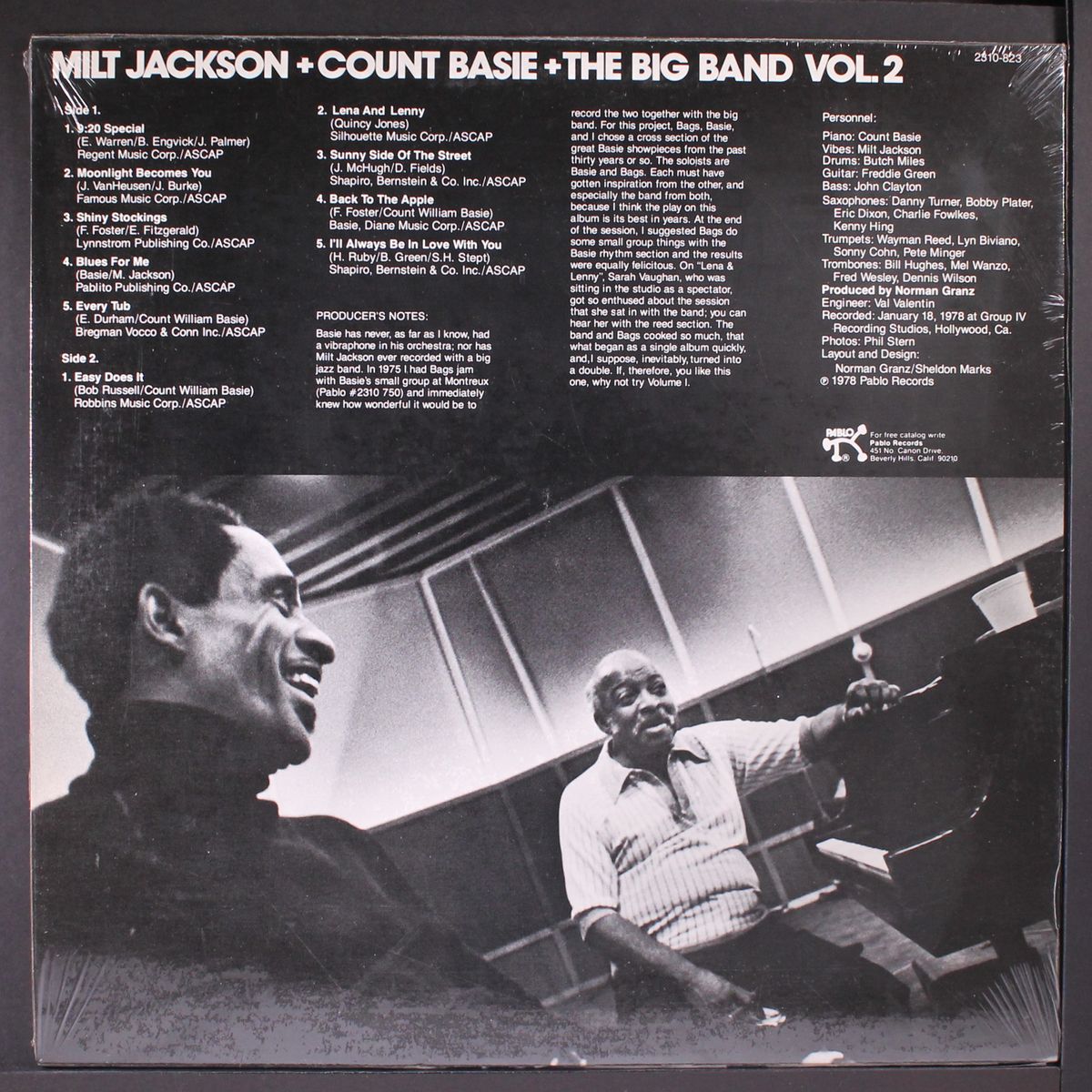 the big band, vol. 2 by MILT JACKSON & COUNT BASIE