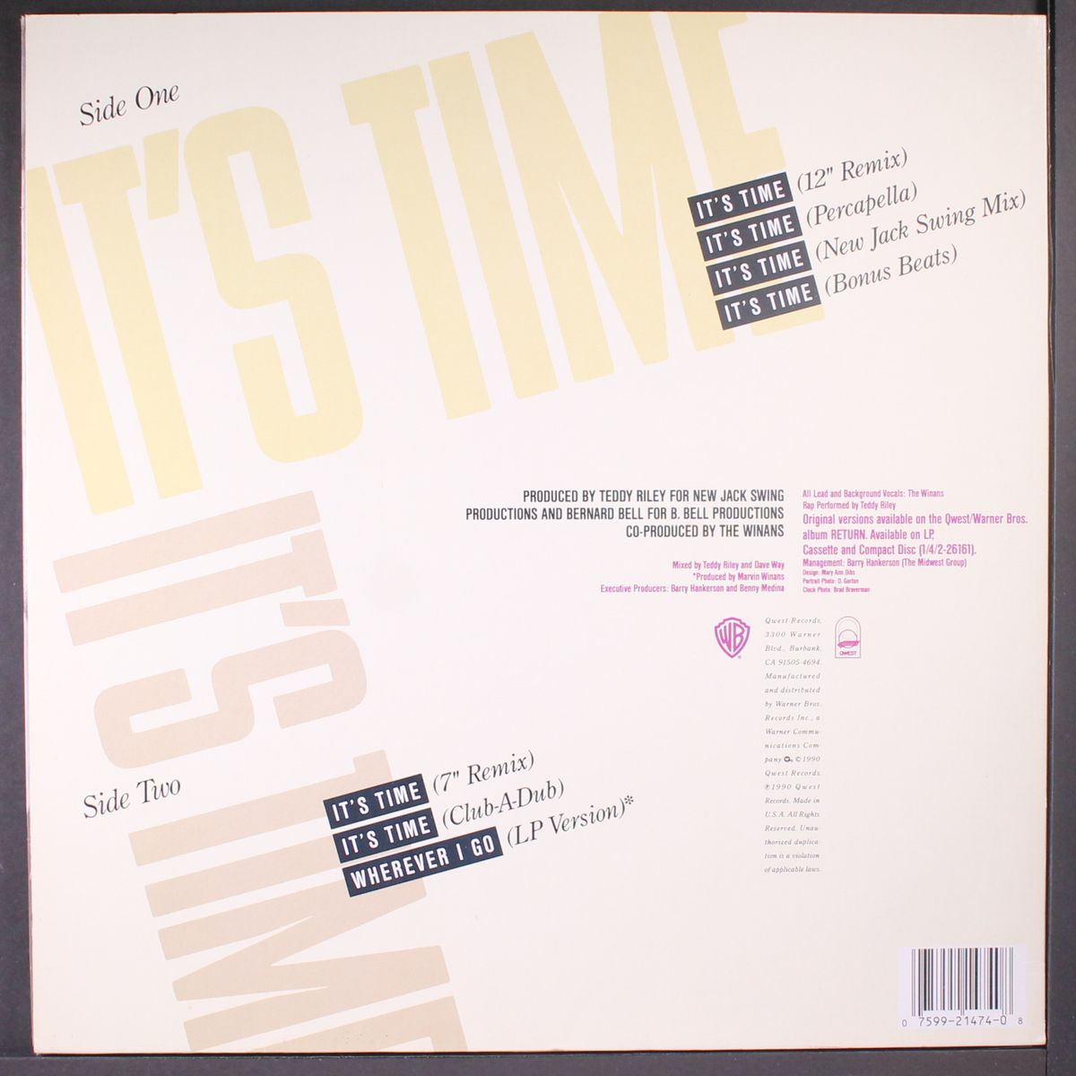 it's time by WINANS