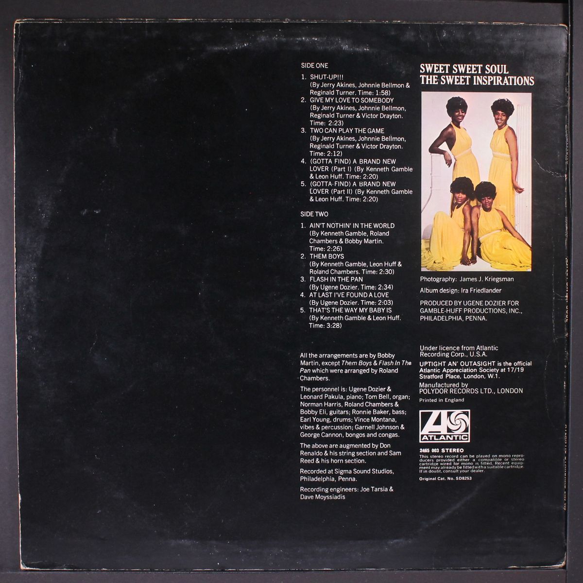 sweet sweet soul by SWEET INSPIRATIONS