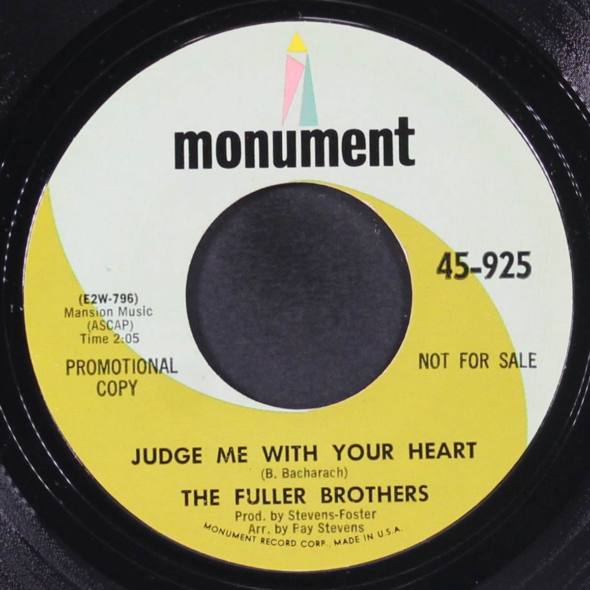 why do fools fall in love / judge me with your heart by FULLER BROTHERS