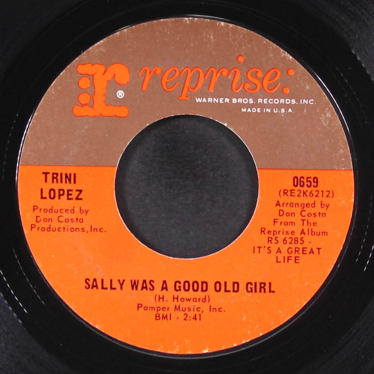 sally was a good old girl by TRINI LOPEZ