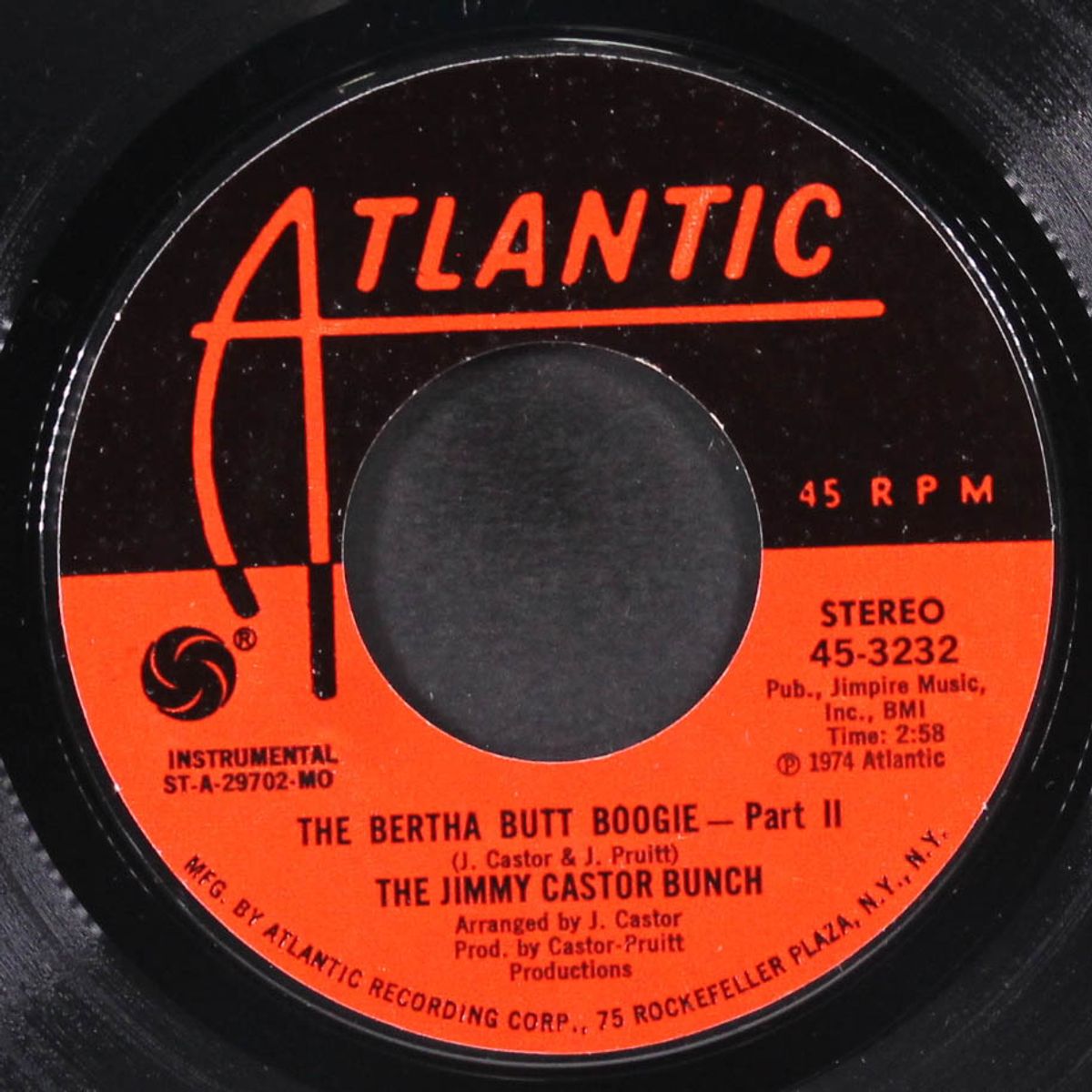 bertha butt boogie / part 2 by JIMMY CASTOR BUNCH