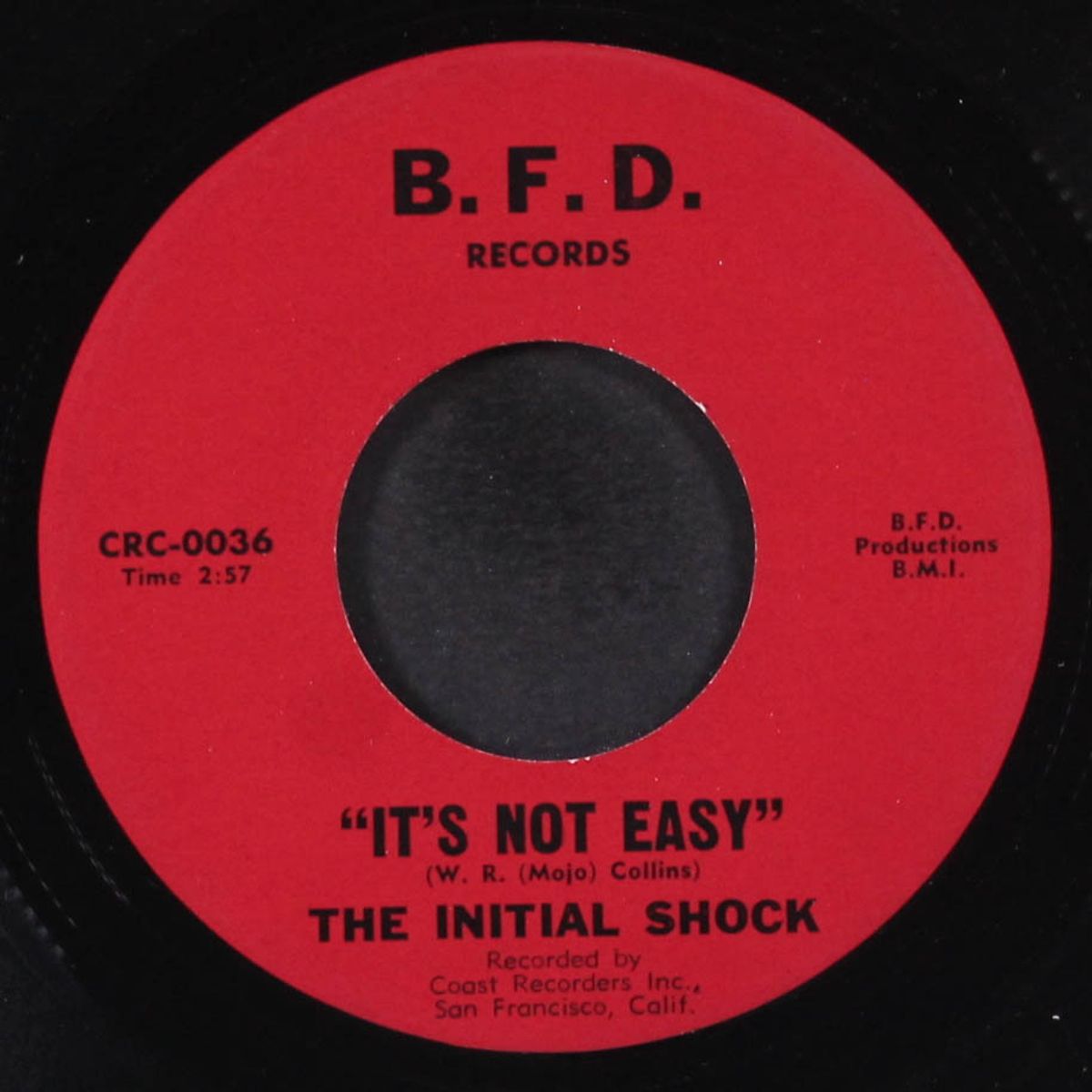 mind disaster / it's not easy by INITIAL SHOCK