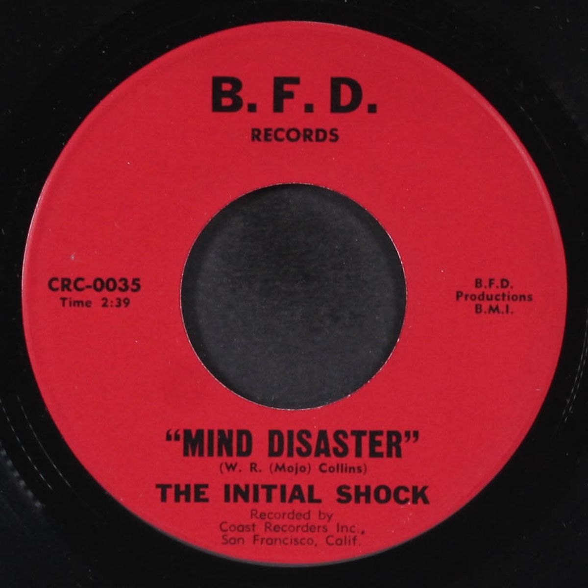 mind disaster / it's not easy by INITIAL SHOCK