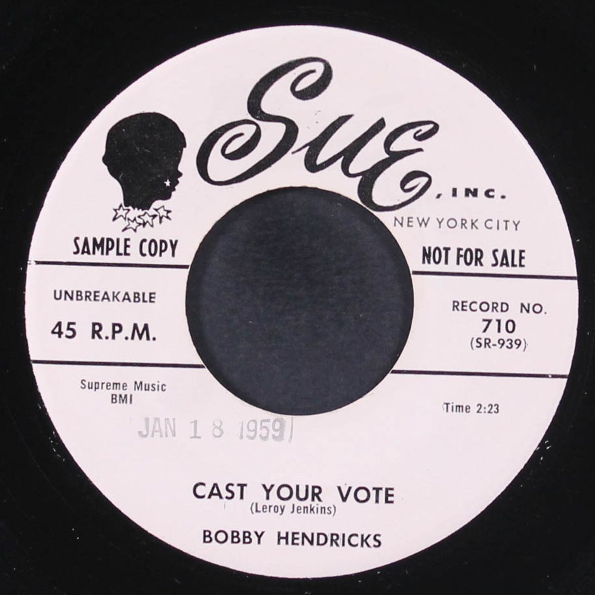 it's misery / cast your love by BOBBY HENDRICKS