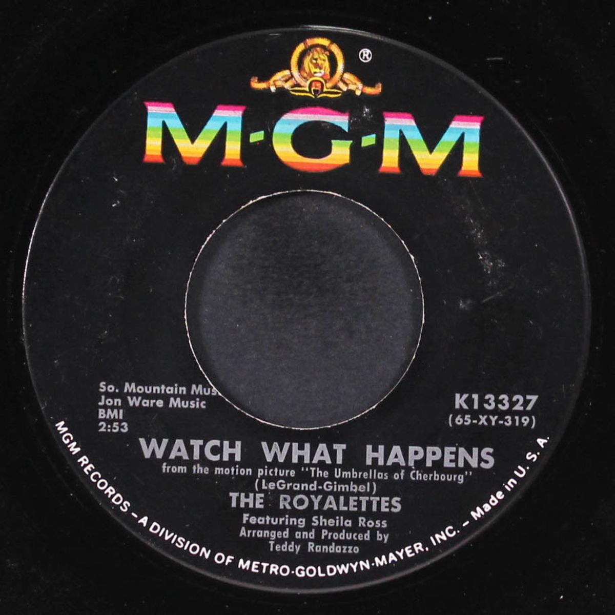 watch what happens / poor boy by ROYALETTES