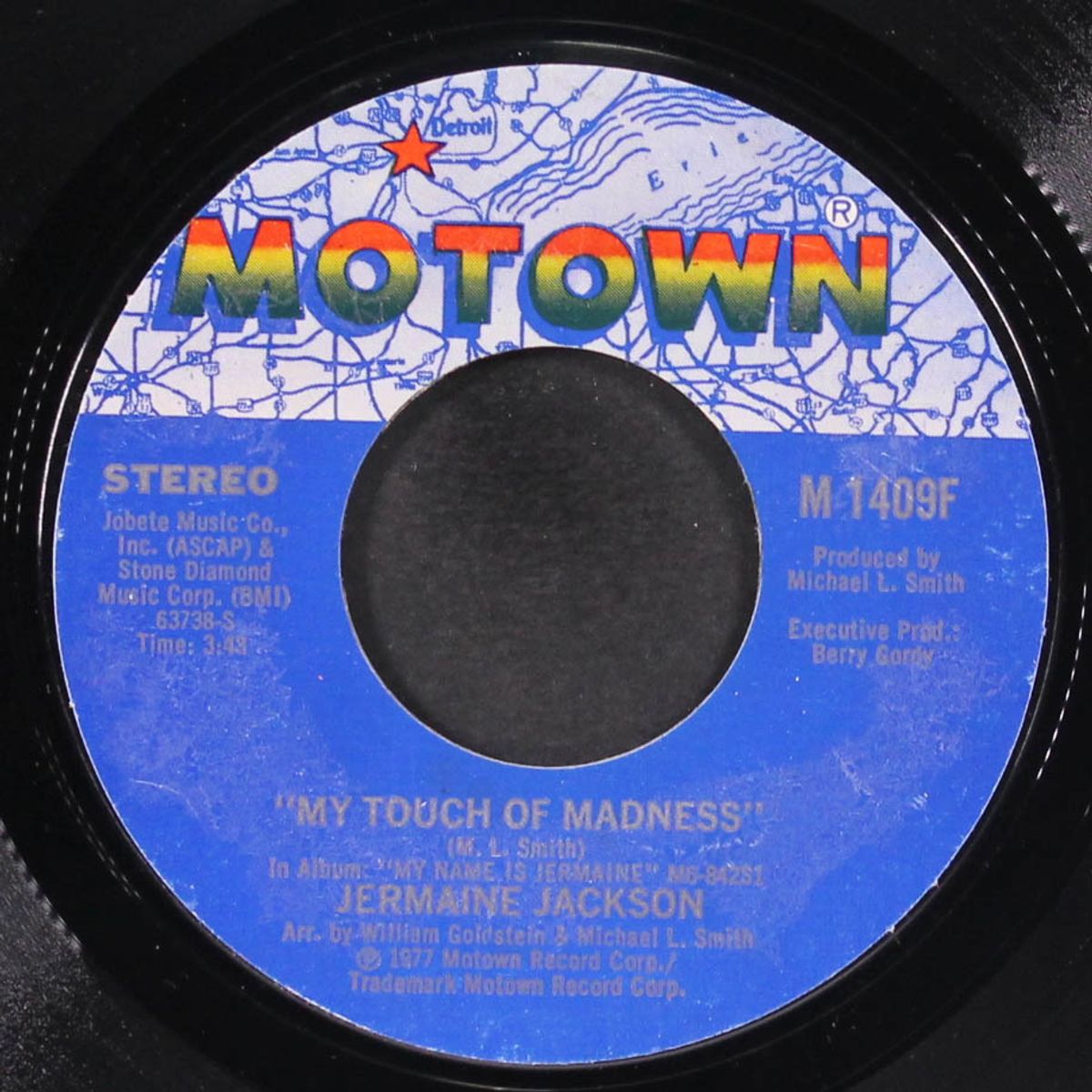 you need to be loved / my touch of madness by JERMAINE JACKSON