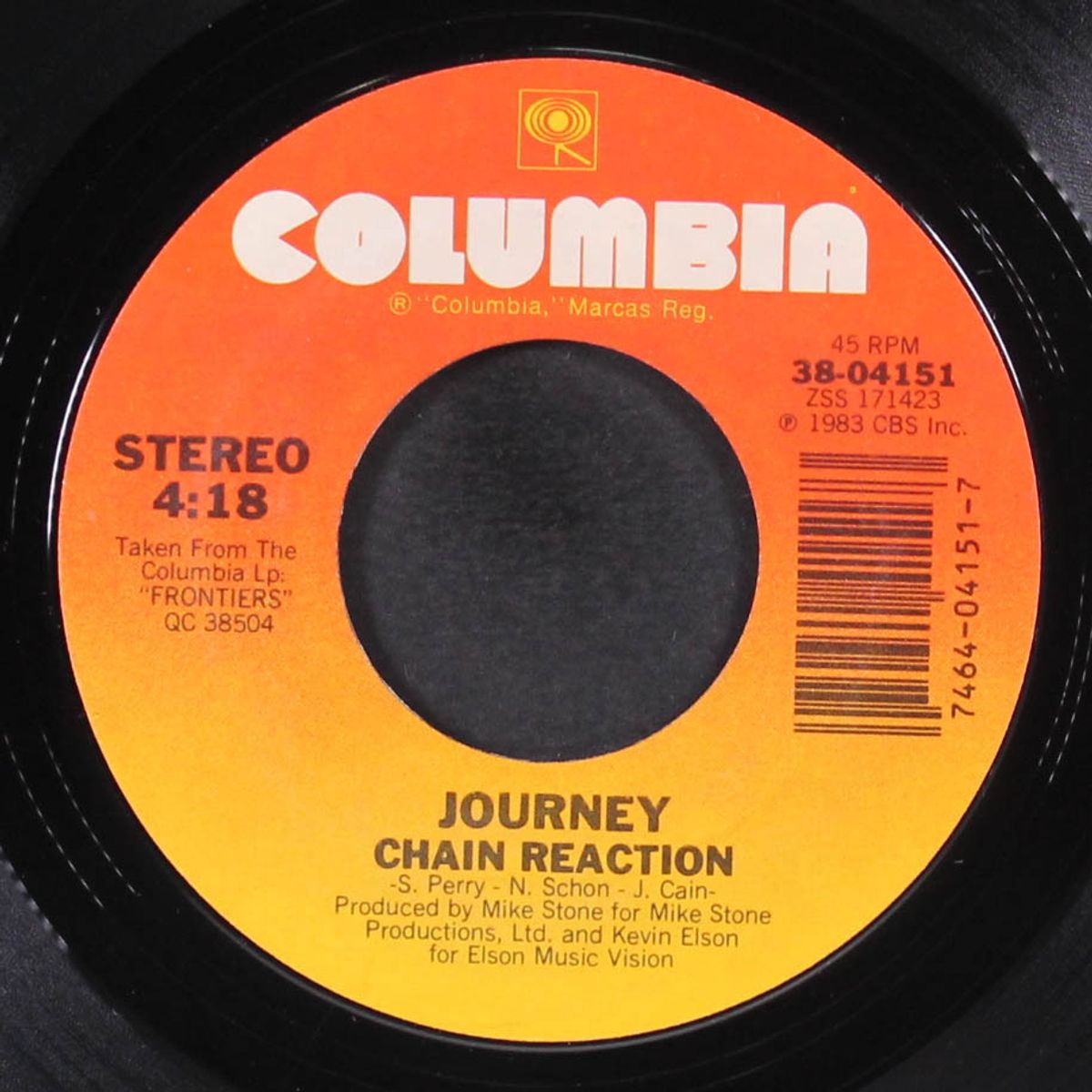 chain reaction / send her my love by JOURNEY