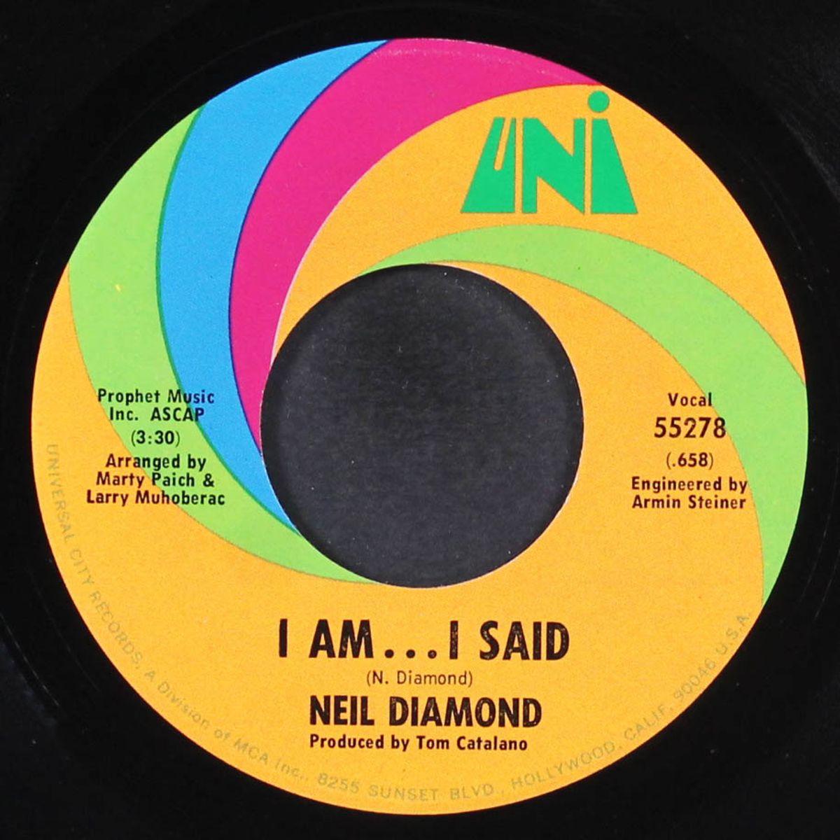 i am...i said by NEIL DIAMOND