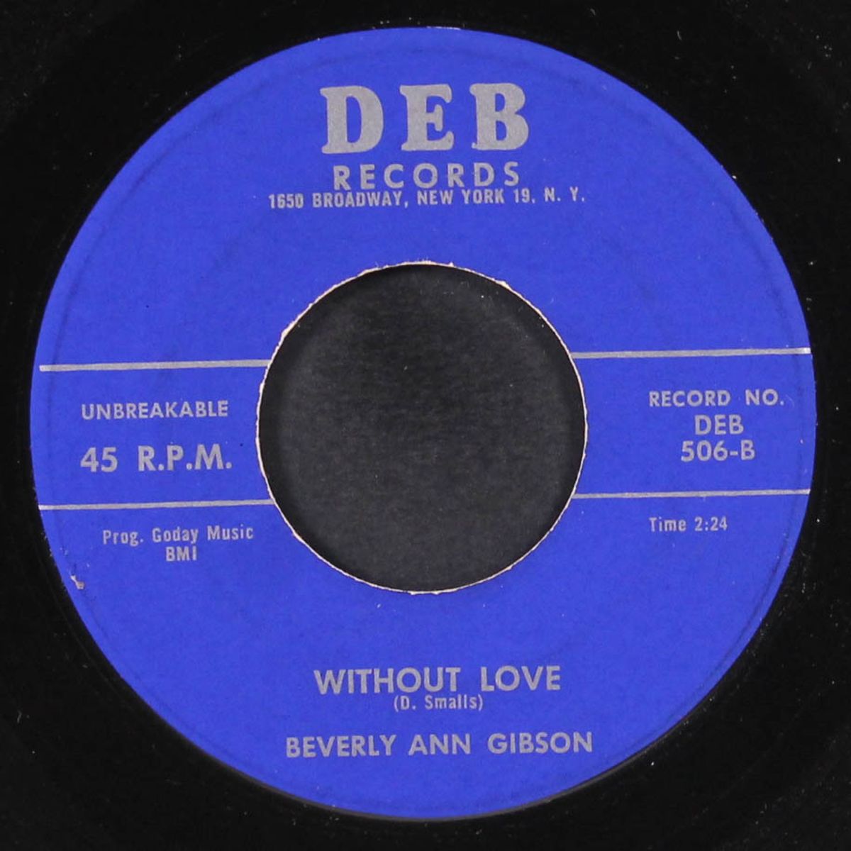love's burning fire / without love by BEVERLY ANN GIBSON