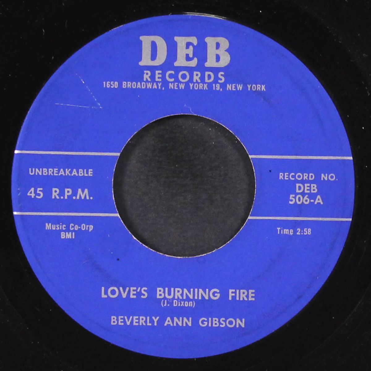 love's burning fire / without love by BEVERLY ANN GIBSON