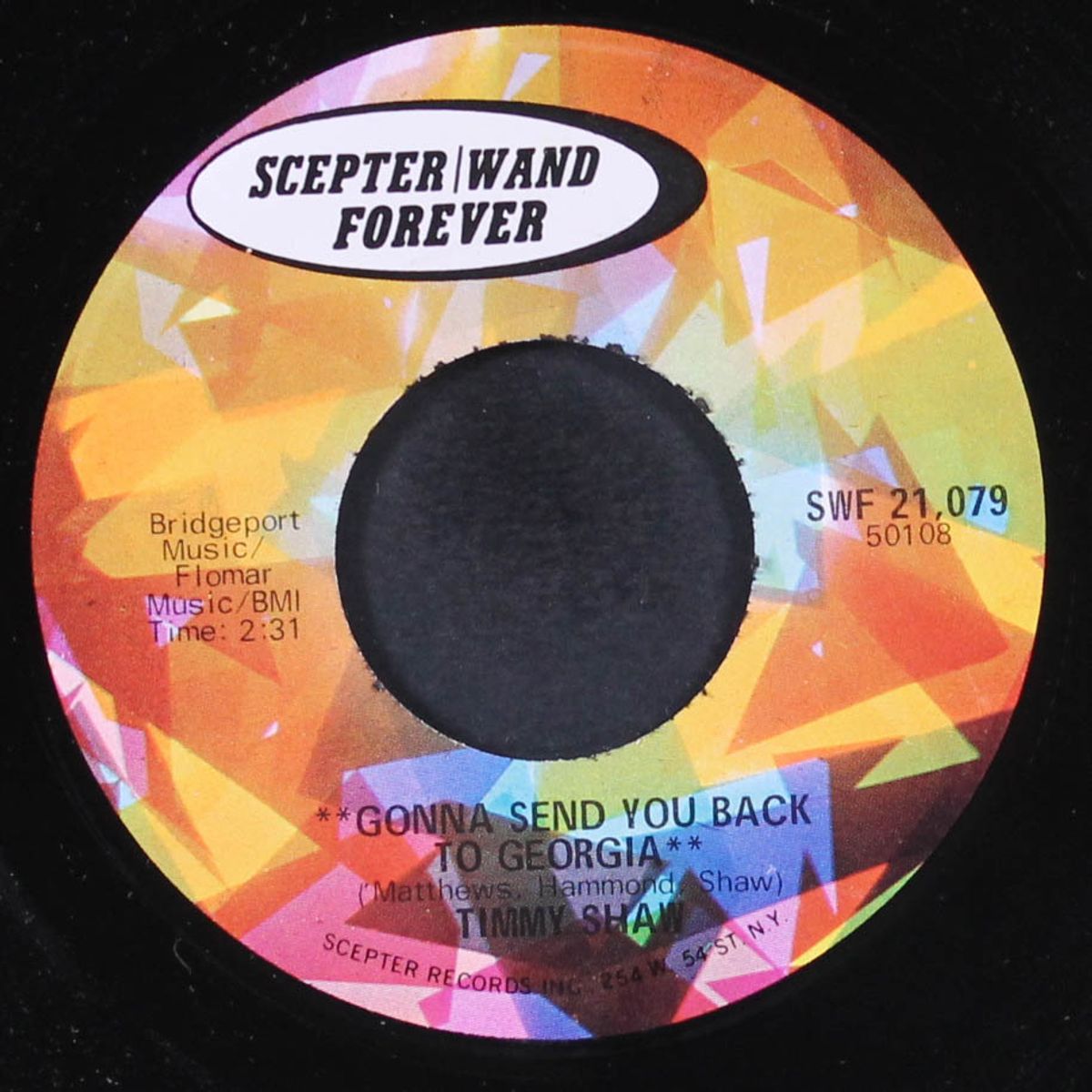 gonna send you back / i'm a lonely guy by TIMMY SHAW