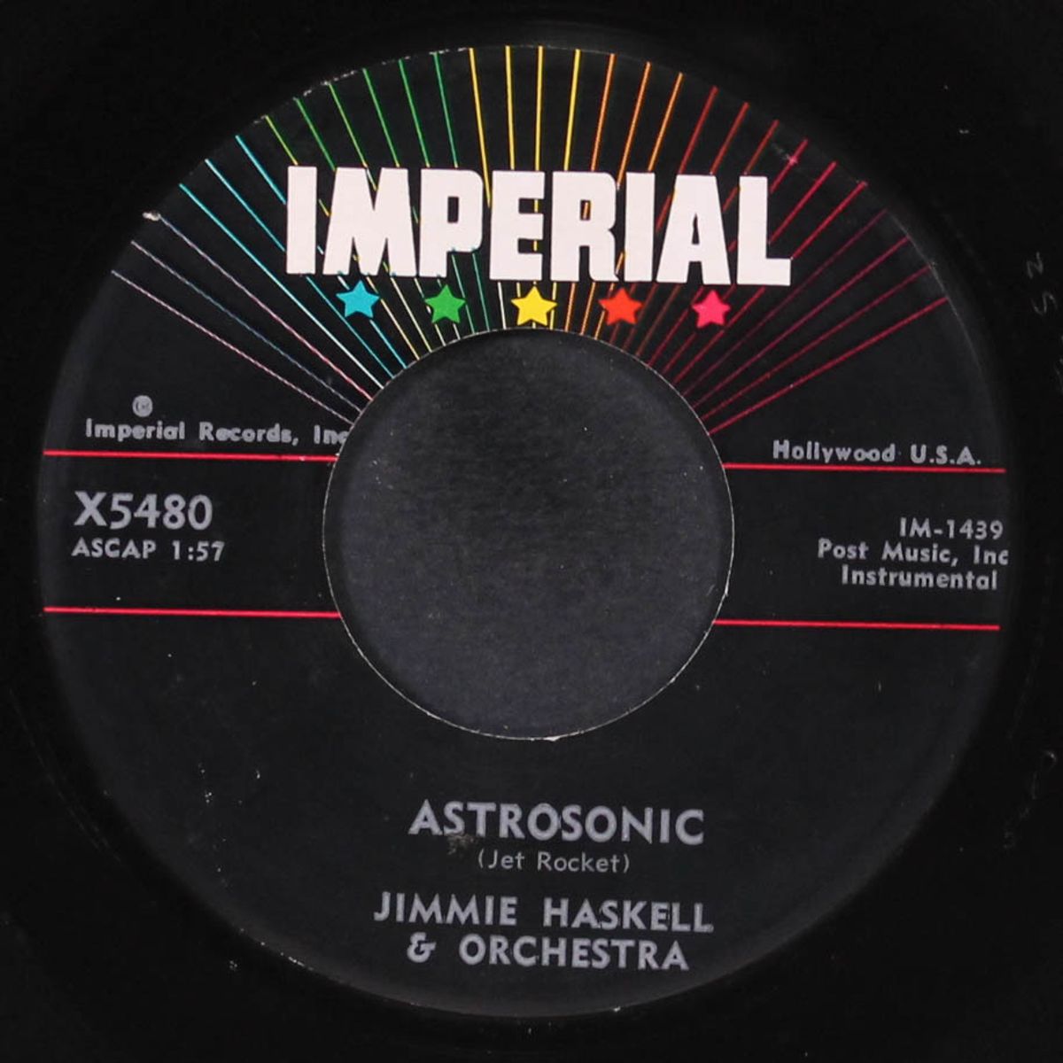 rockin' in the orbit / astrosonic by JIMMIE HASKELL