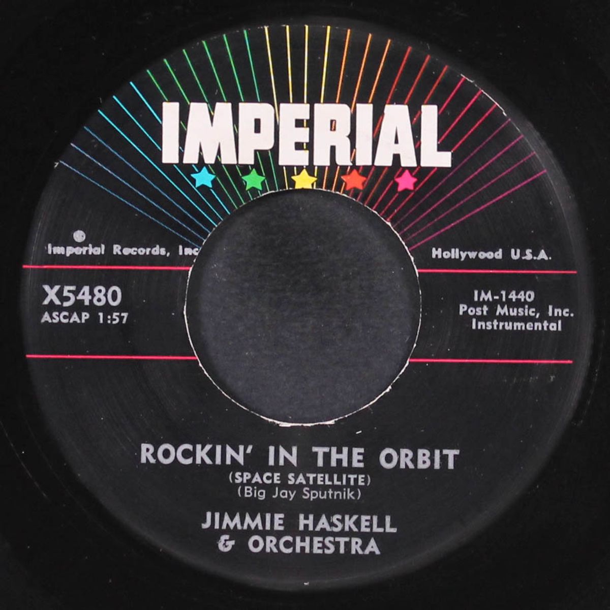 rockin' in the orbit / astrosonic by JIMMIE HASKELL