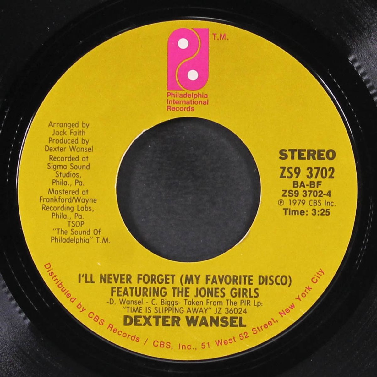 it's been cool / i'll never forget by DEXTER WANSEL
