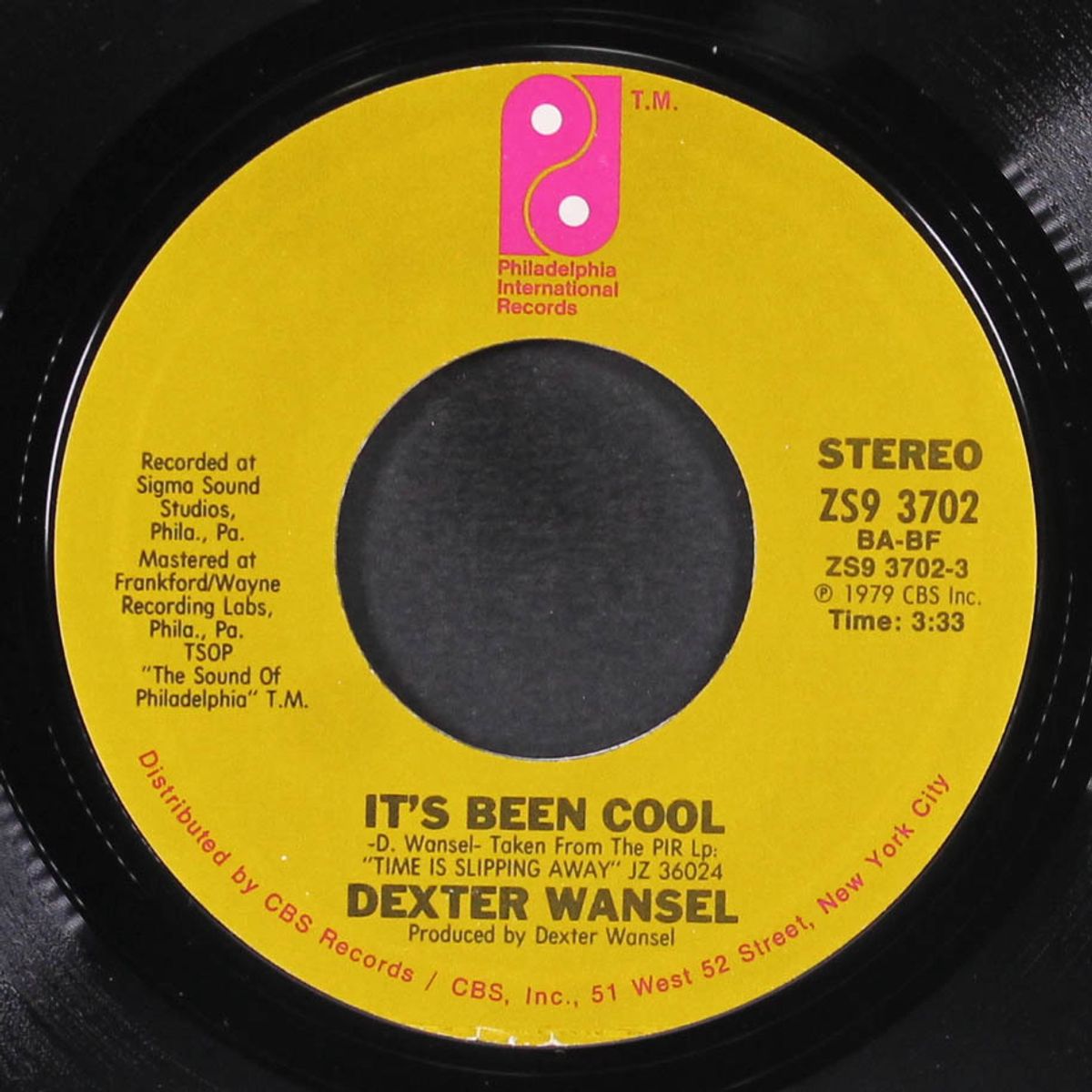it's been cool / i'll never forget by DEXTER WANSEL