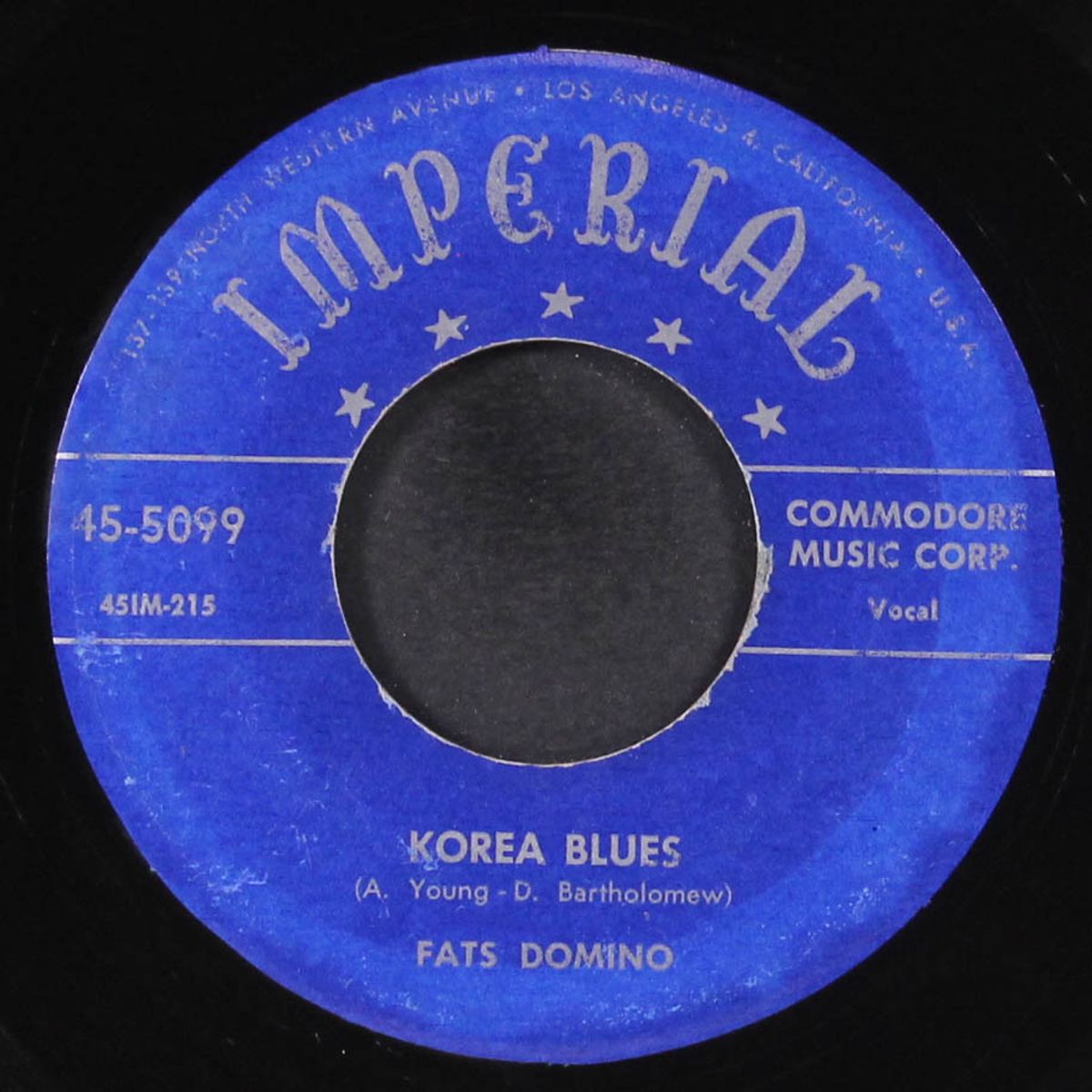 every night about this time / korea blues by FATS DOMINO
