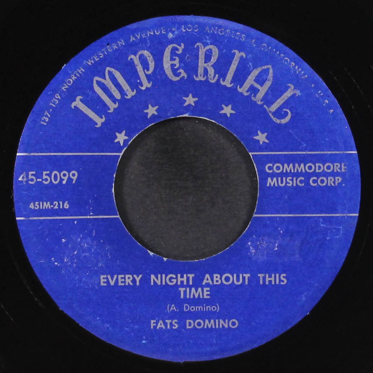 every night about this time / korea blues by FATS DOMINO