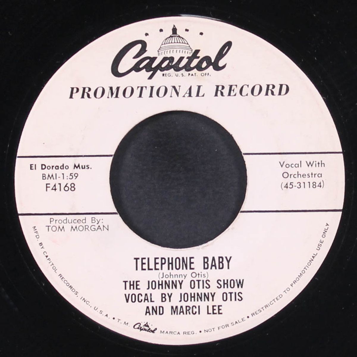 telephone baby / castin' my spell by JOHNNY OTIS