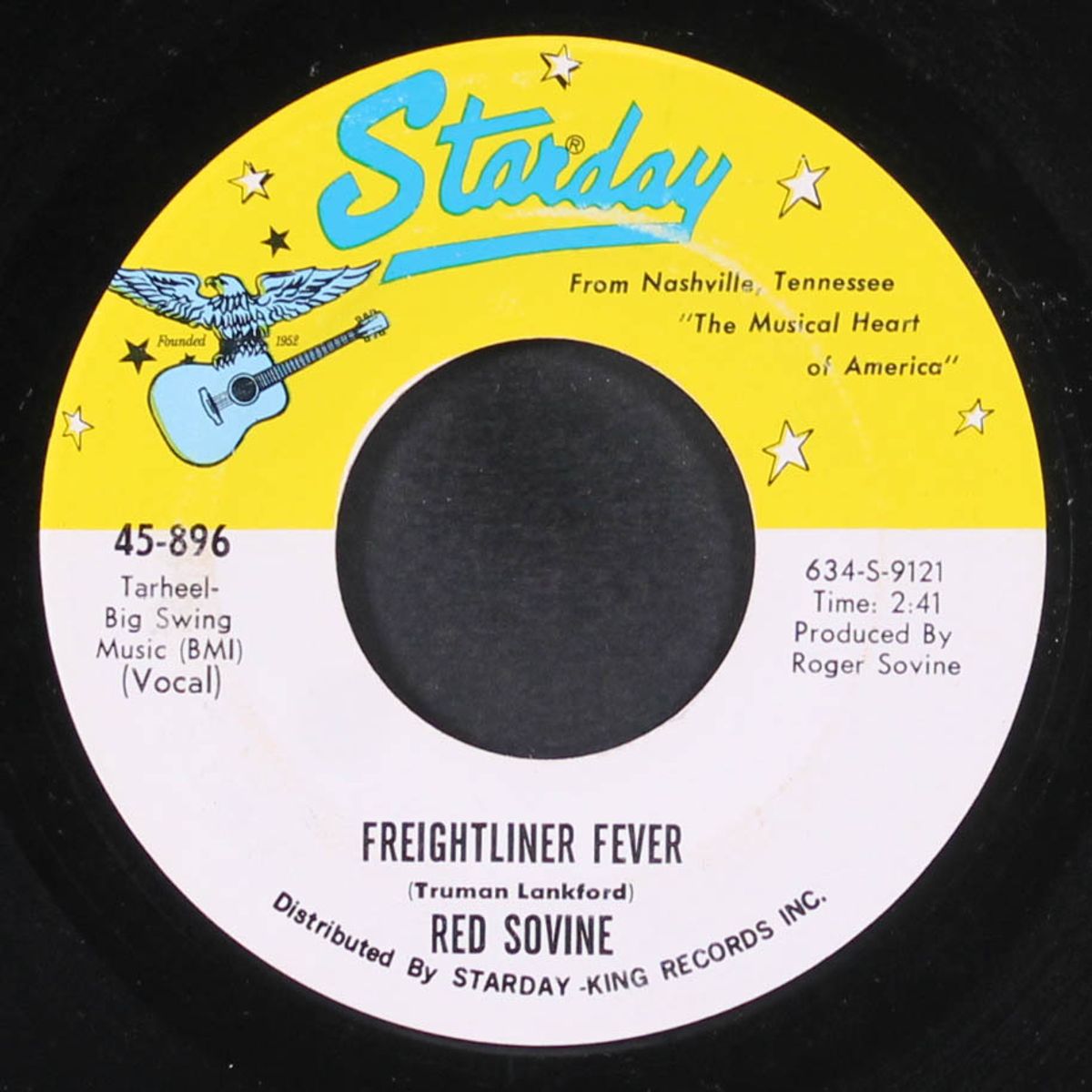 freightliner fever / mr. sunday sun by RED SOVINE