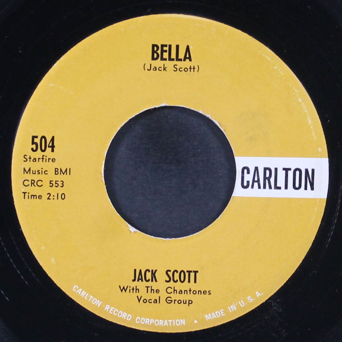 i never felt like this / bella by JACK SCOTT