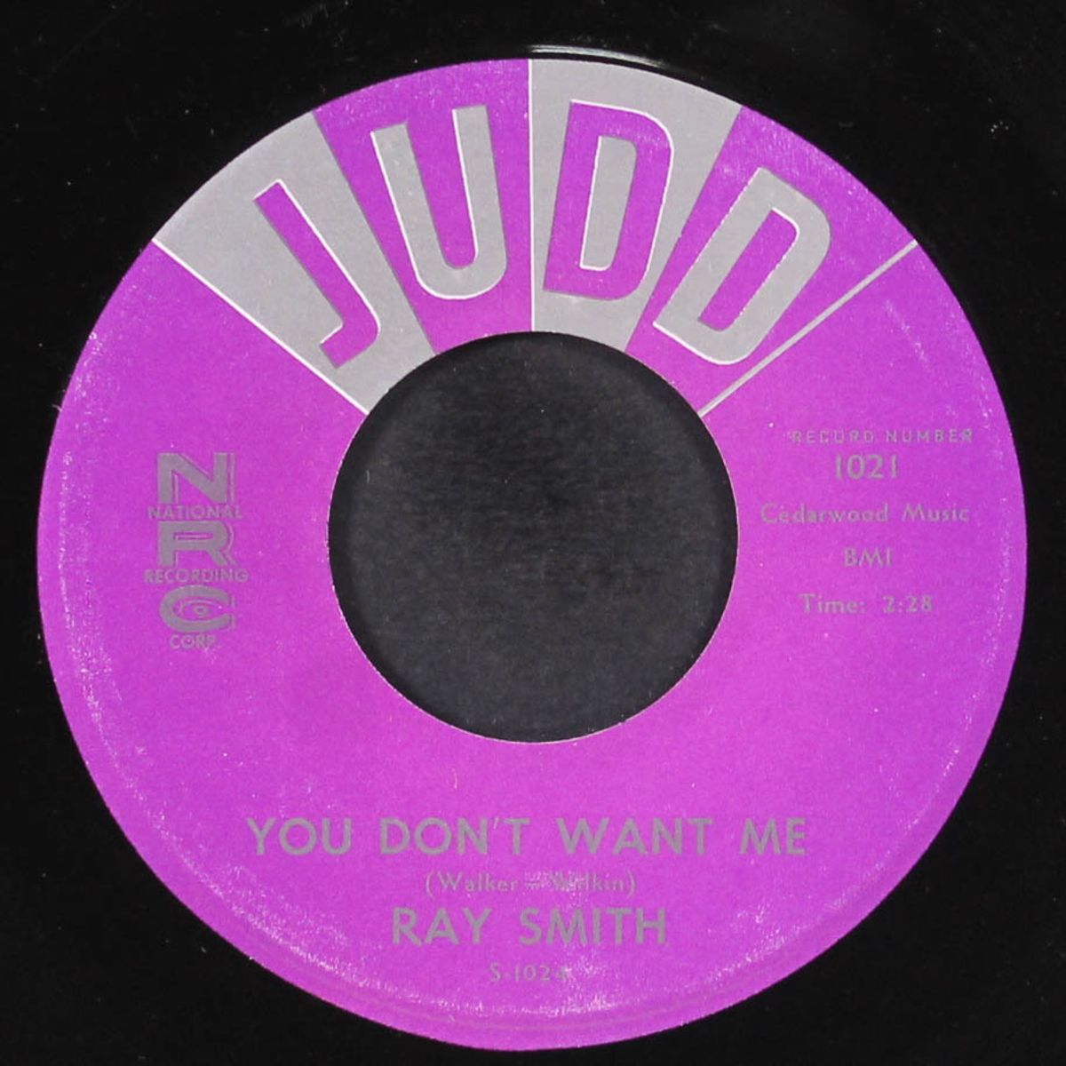 blonde hair, blue eyes / you don't want me by RAY SMITH