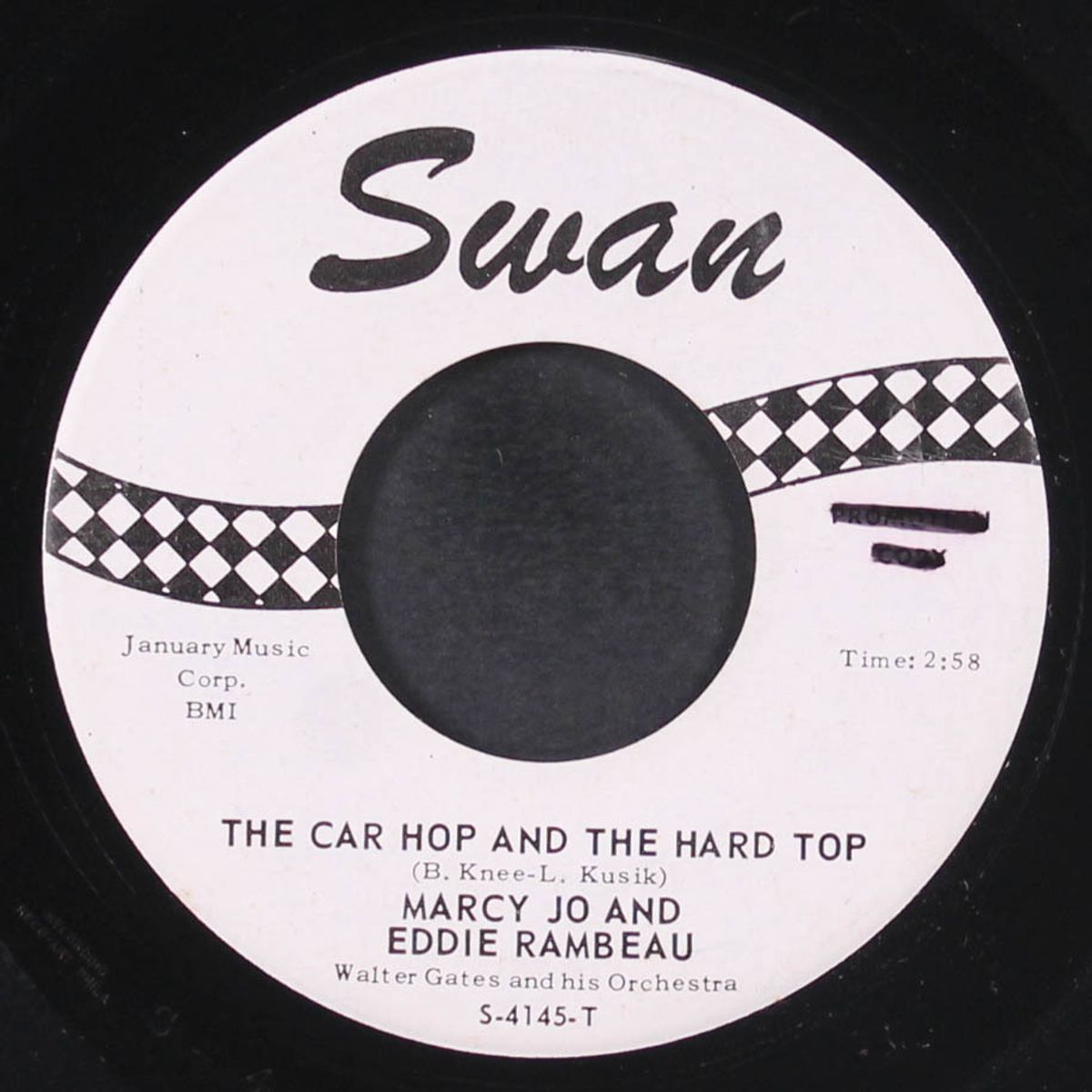 the car and the hard top by MARCY JO & EDDIE RAMBEAU