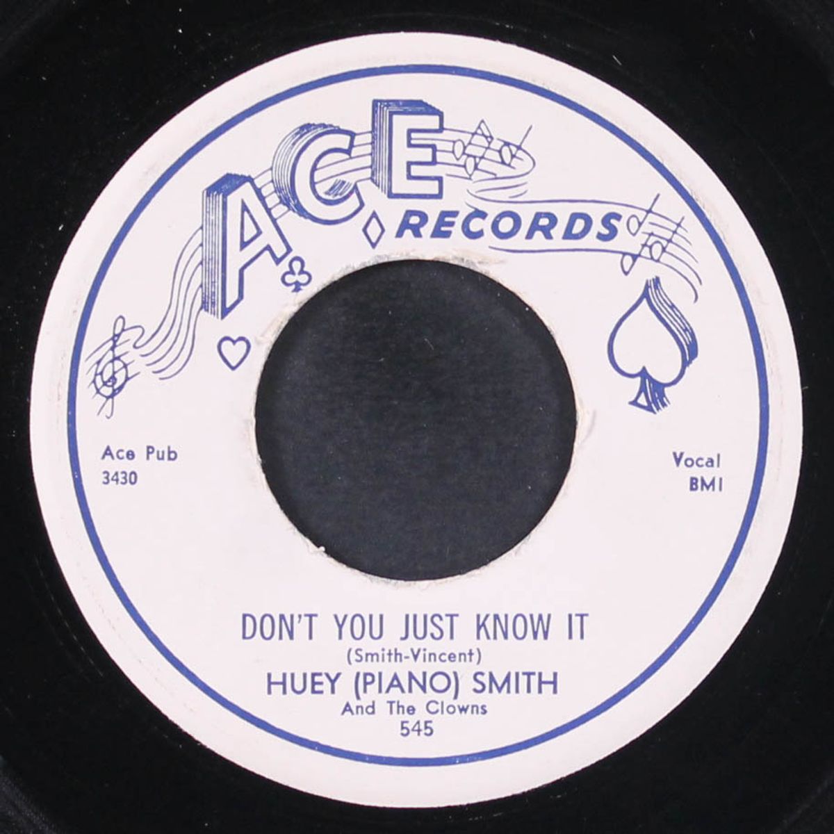 don't you just know it / high blood pressure by HUEY SMITH