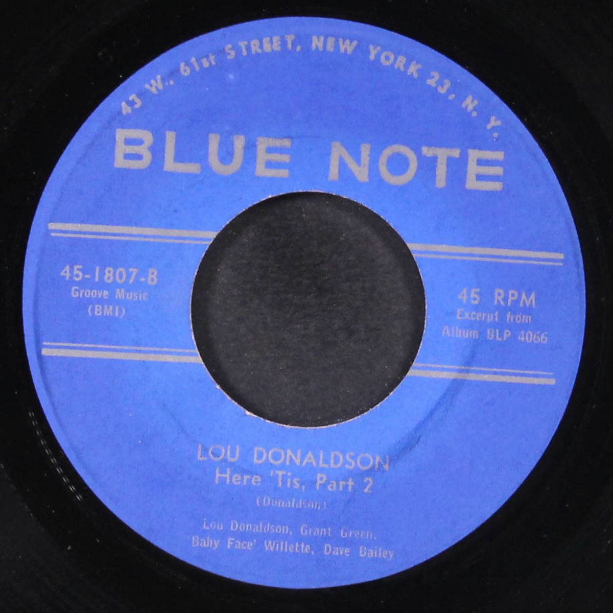 here 'tis / part 2 by LOU DONALDSON