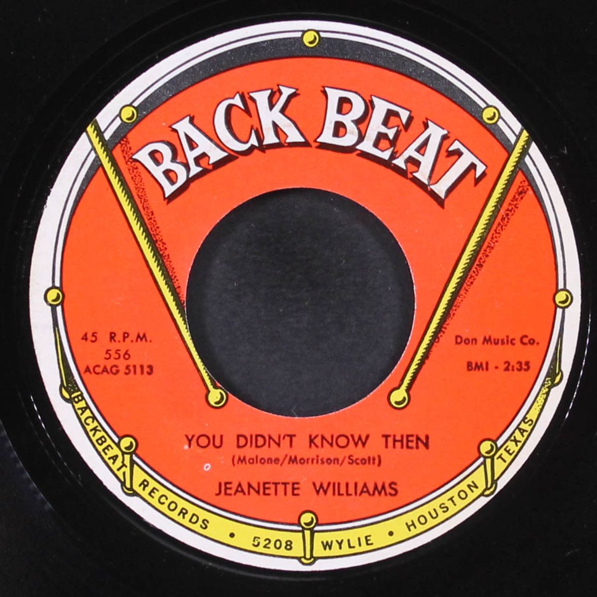 you didn't know then / a friend of mine by JEANETTE WILLIAMS