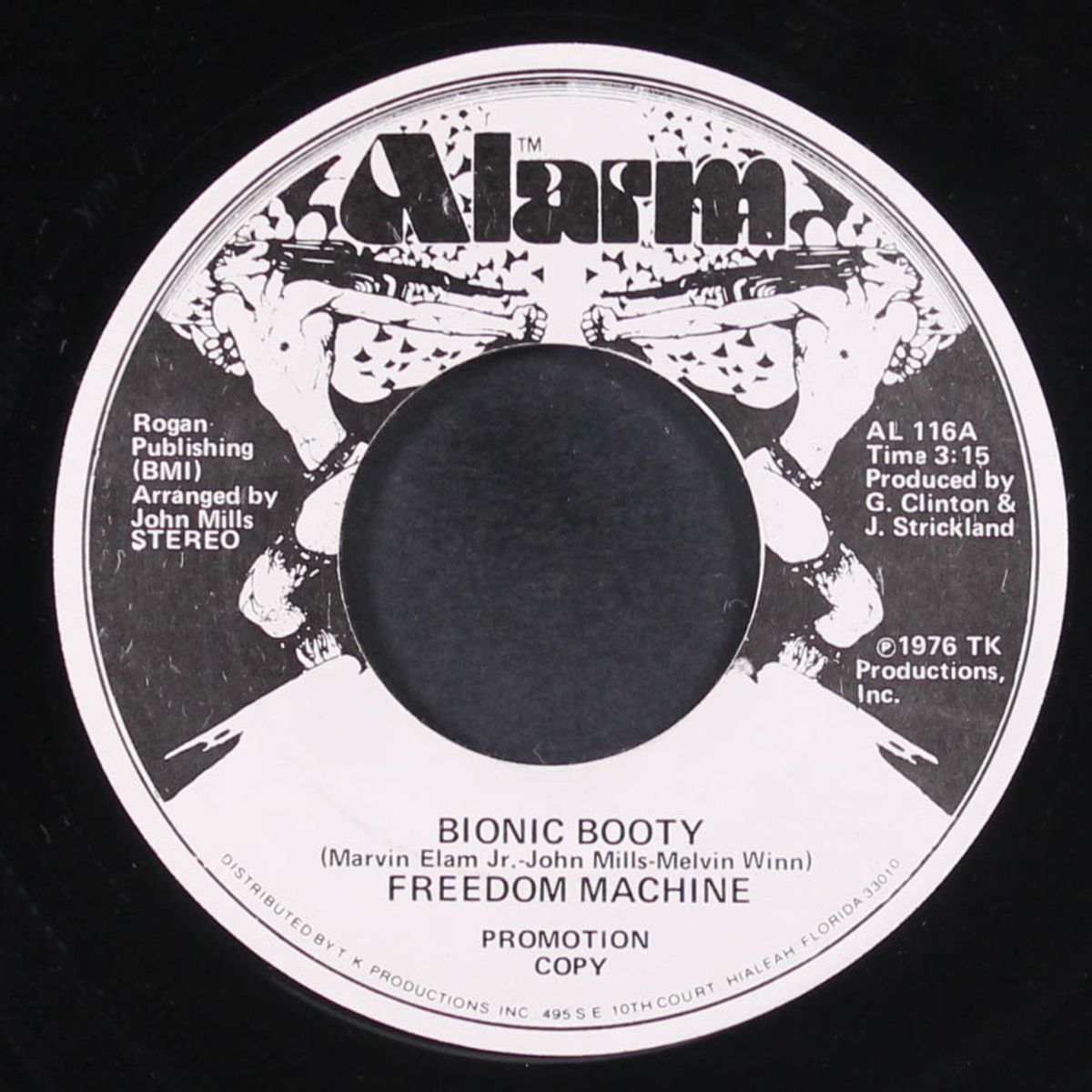 bionic booty / give up what you got by FREEDOM MACHINE