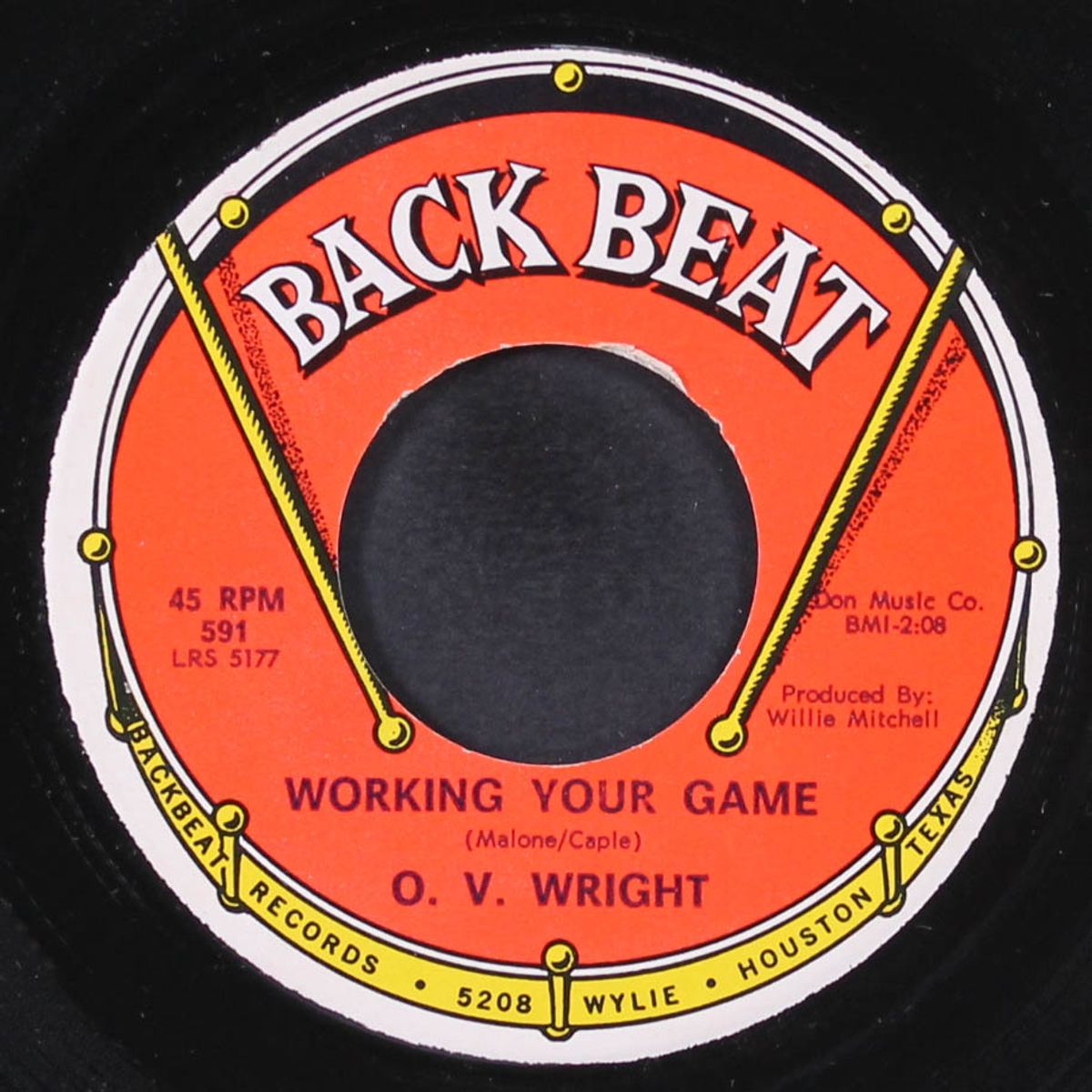 oh baby mine / working your game by O.V. WRIGHT