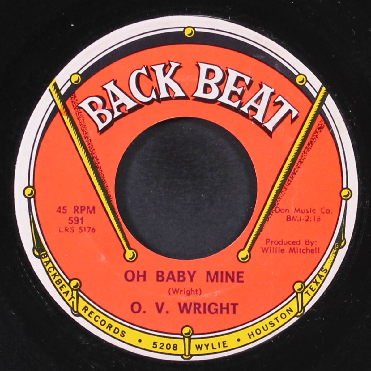 oh baby mine / working your game by O.V. WRIGHT