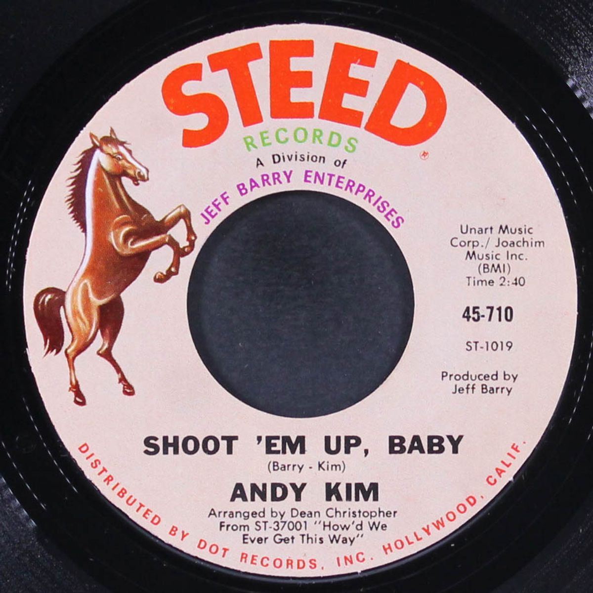 shoot 'em up, baby / ordinary kind of girl by ANDY KIM