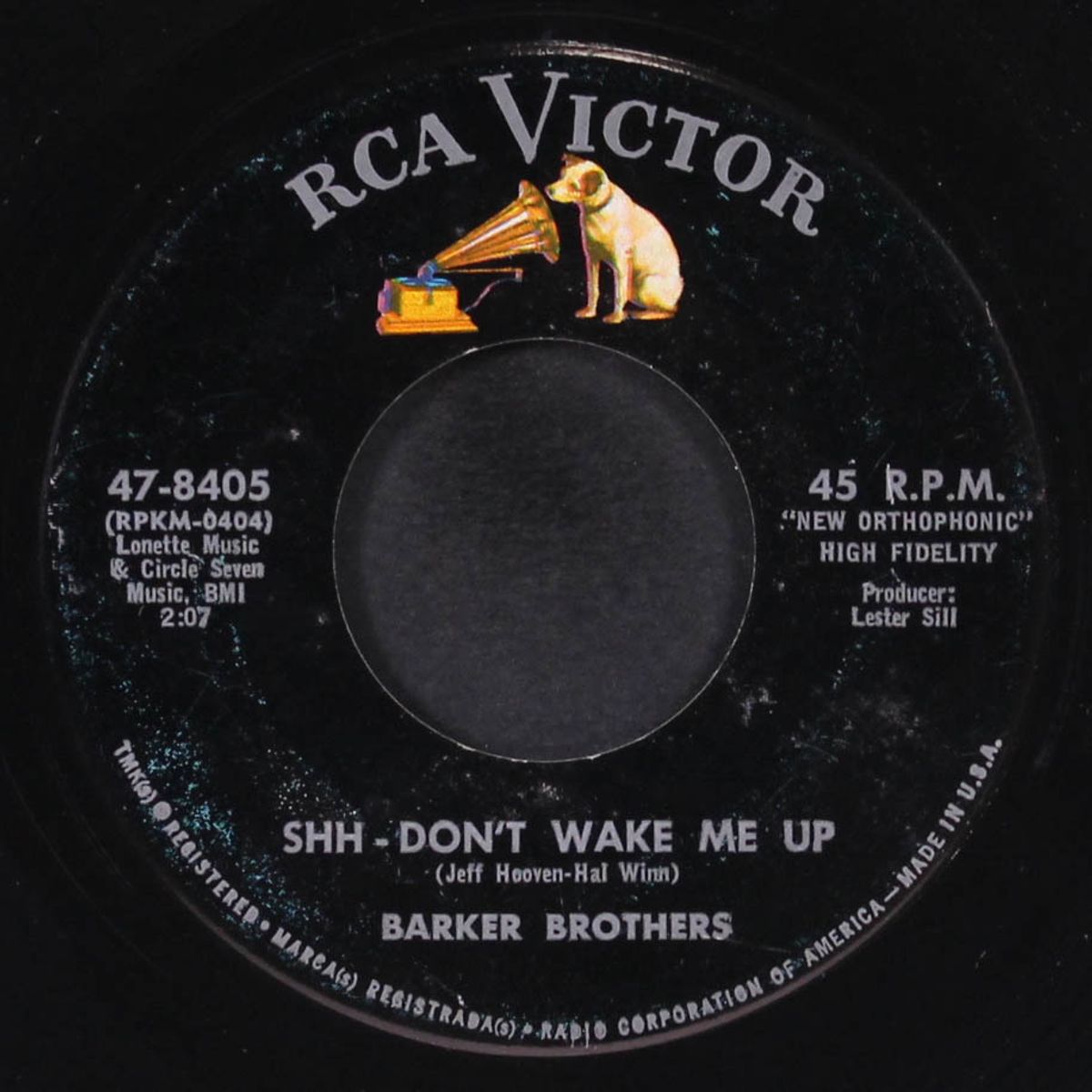 i gotta know / shh - don't wake me up by BARKER BROTHERS