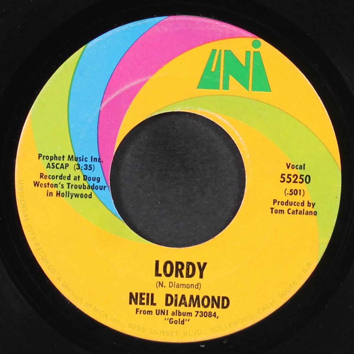 cracklin' rosie / lordy by NEIL DIAMOND